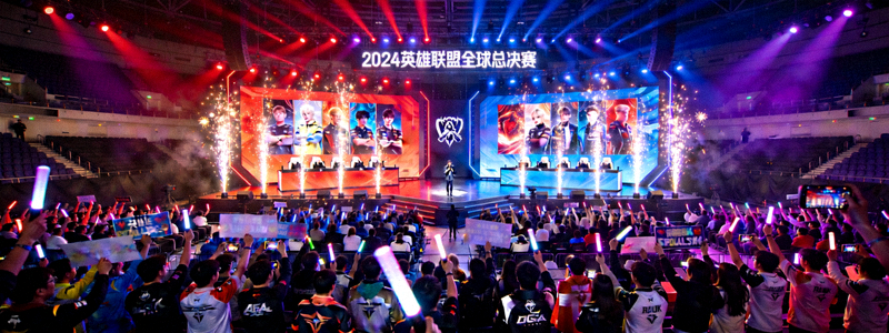 英雄联盟全球总决赛现场盛况 - 数万观众齐聚首尔竞技场